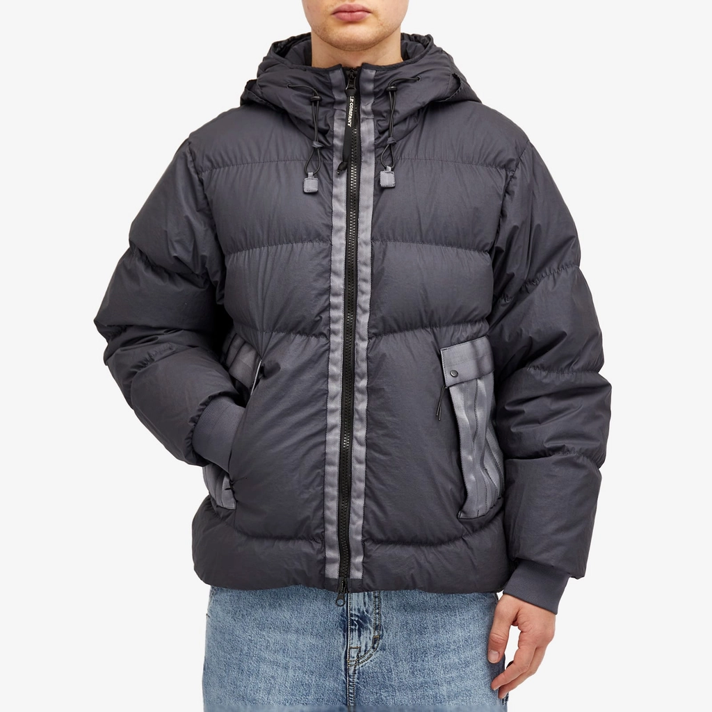 CP Company Men's BI-TM Medium Weight Jacket Black Sand